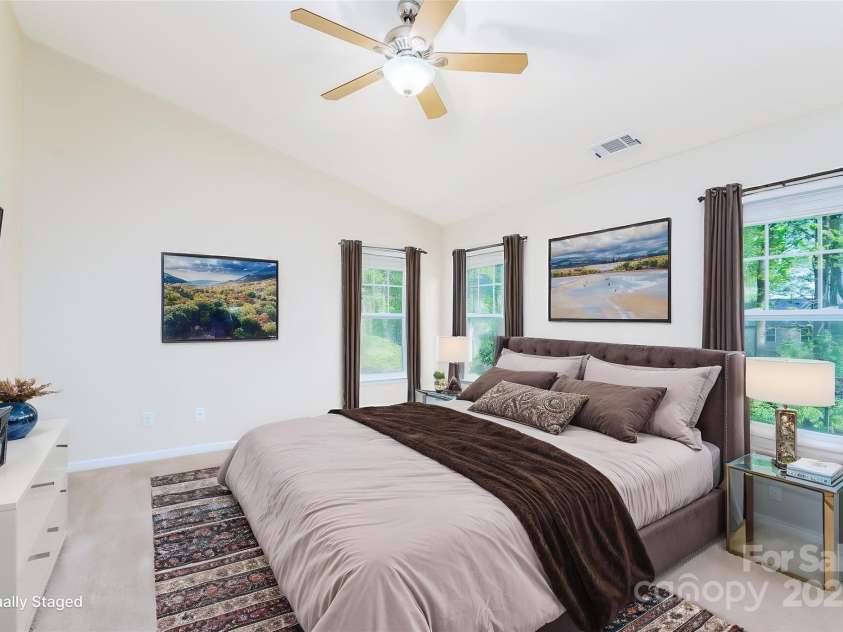 162 Limerick Road, Mooresville, NC 28115.  MLS# CAR4242807, YatesRealty ID 9150. Virtually staged primary bedroom