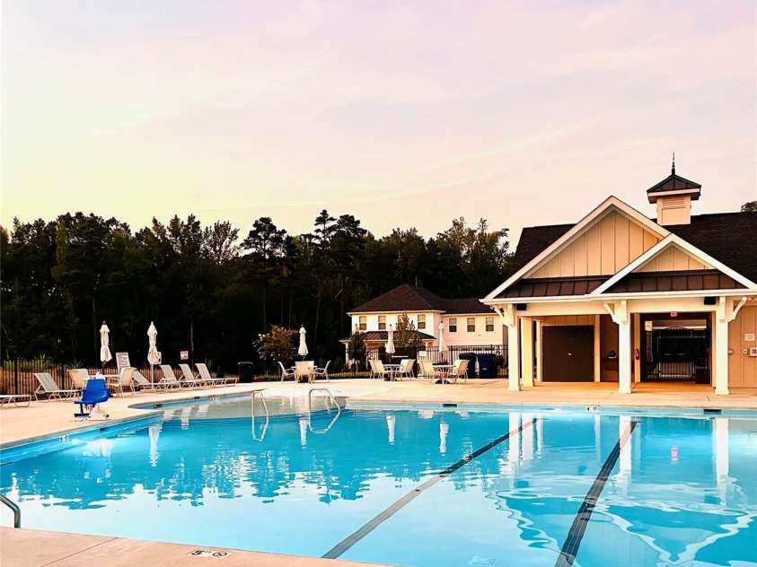1111 Kalli Drive, Matthews, NC 28104.  MLS# CAR4360070, YatesRealty ID 9154. Community Pool
