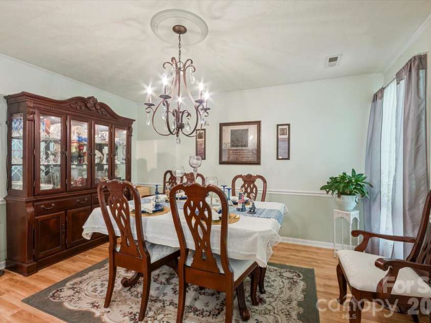106 Laurel Lane, Etowah, NC 28729.  MLS# CAR4354319, YatesRealty ID 9161. Dining Room