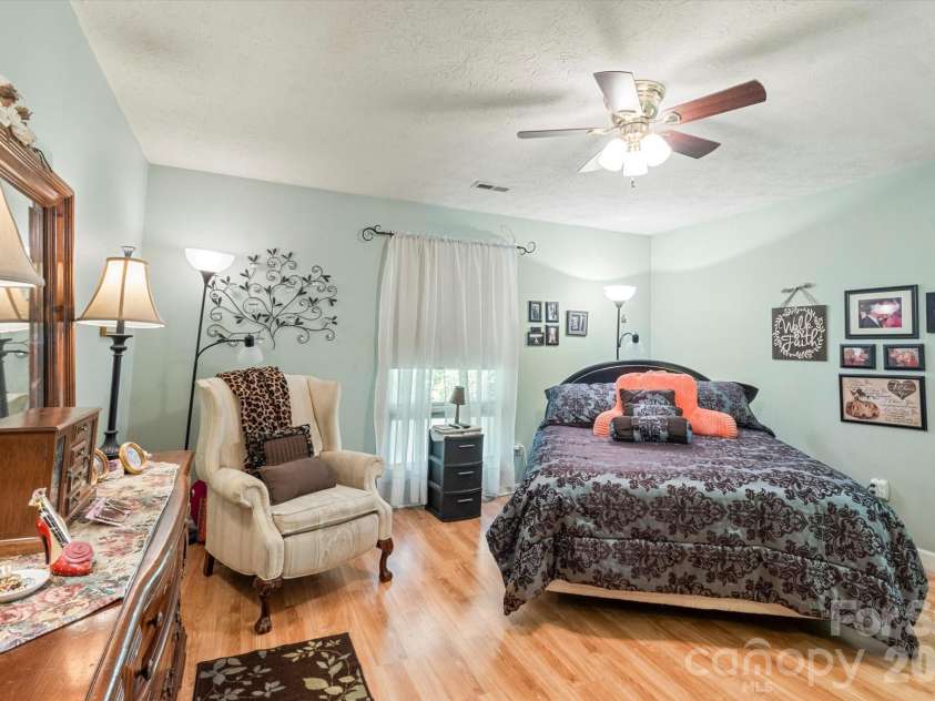 106 Laurel Lane, Etowah, NC 28729.  MLS# CAR4354319, YatesRealty ID 9161. Primary bedroom