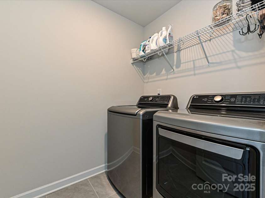 533 Cedar Knoll Circle, Pineville, NC 28134.  MLS# CAR4243023, YatesRealty ID 9171. Laundry