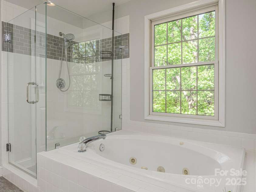 102 Galloway Drive, Asheville, NC 28803.  MLS# CAR4240371, YatesRealty ID 9173. Primary Bath with Walk In Shower