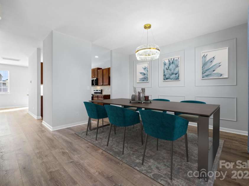 1628 Savory Lane, Charlotte, NC 28216.  MLS# CAR4319822, YatesRealty ID 9174. Virtually Staged