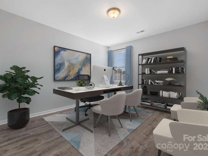 1628 Savory Lane, Charlotte, NC 28216.  MLS# CAR4319822, YatesRealty ID 9174. Virtually Staged