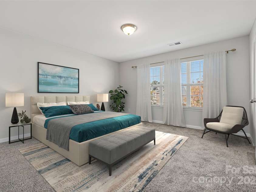 1628 Savory Lane, Charlotte, NC 28216.  MLS# CAR4319822, YatesRealty ID 9174. Virtually Staged