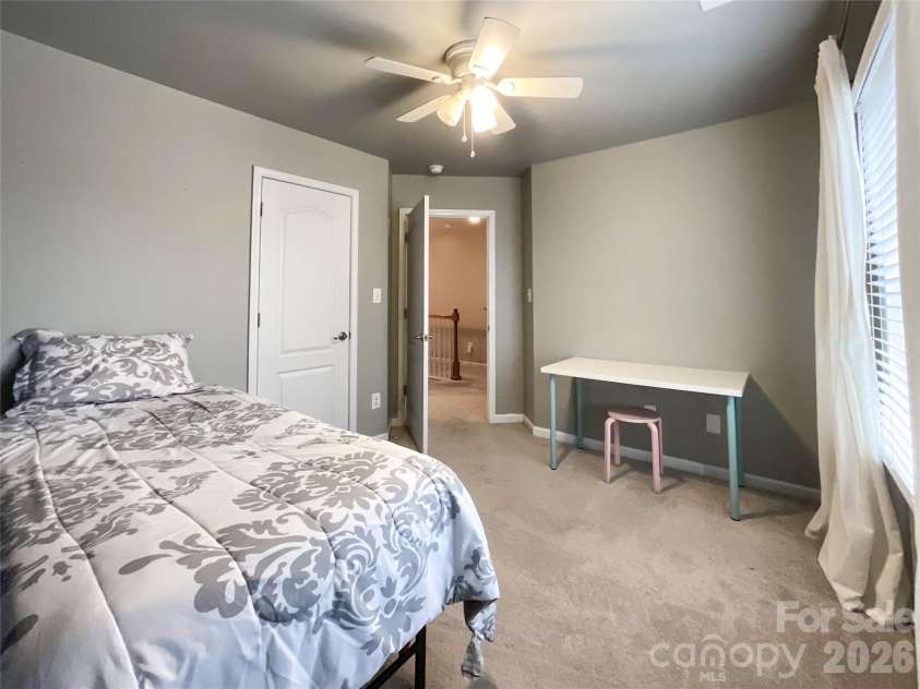 2005 Blue Iris Drive, Matthews, NC 28104.  MLS# CAR4350596, YatesRealty ID 9174. Bedroom 2 