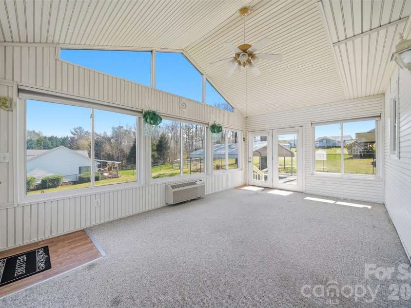 4716 Bert Huffman Drive, Granite Falls, NC 28630.  MLS# CAR4356442, YatesRealty ID 9177. Sunroom!! Perfect for relaxing!!!
