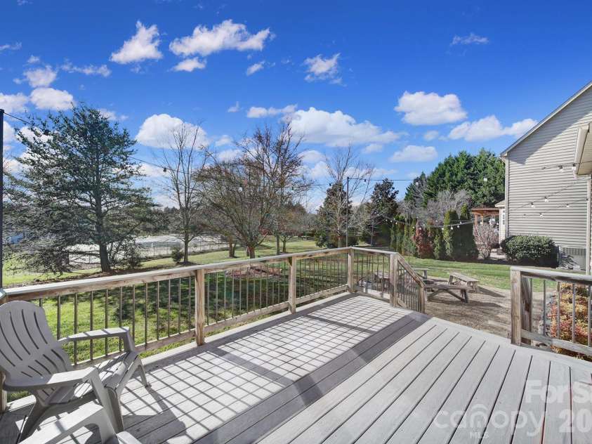 2279 Iron Works Drive, Clover, SC 29710.  MLS# CAR4333966, YatesRealty ID 9179. Back Deck
