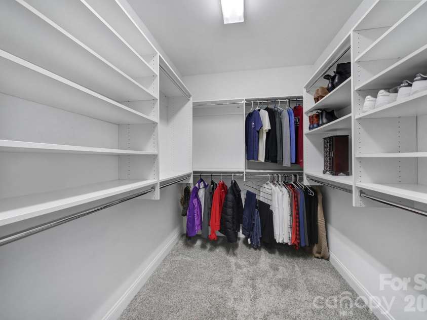 2279 Iron Works Drive, Clover, SC 29710.  MLS# CAR4333966, YatesRealty ID 9179. Primary Closet