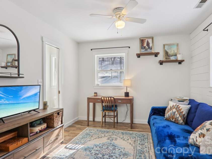 210 Spring Valley Drive, Mars Hill, NC 28754.  MLS# CAR4337752, YatesRealty ID 9192. Bonus room/office with half bath for guests.