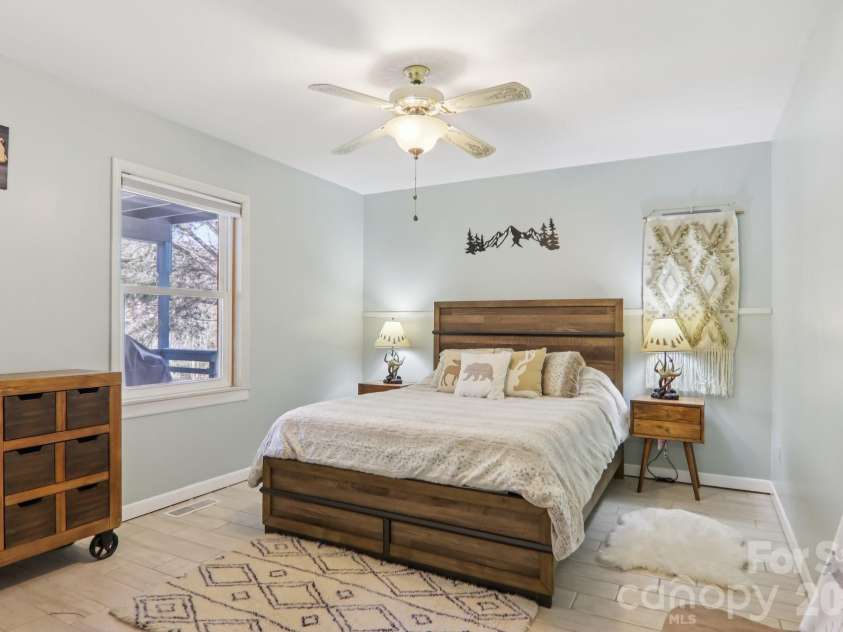 210 Spring Valley Drive, Mars Hill, NC 28754.  MLS# CAR4337752, YatesRealty ID 9192. Lower level 2nd bedroom.