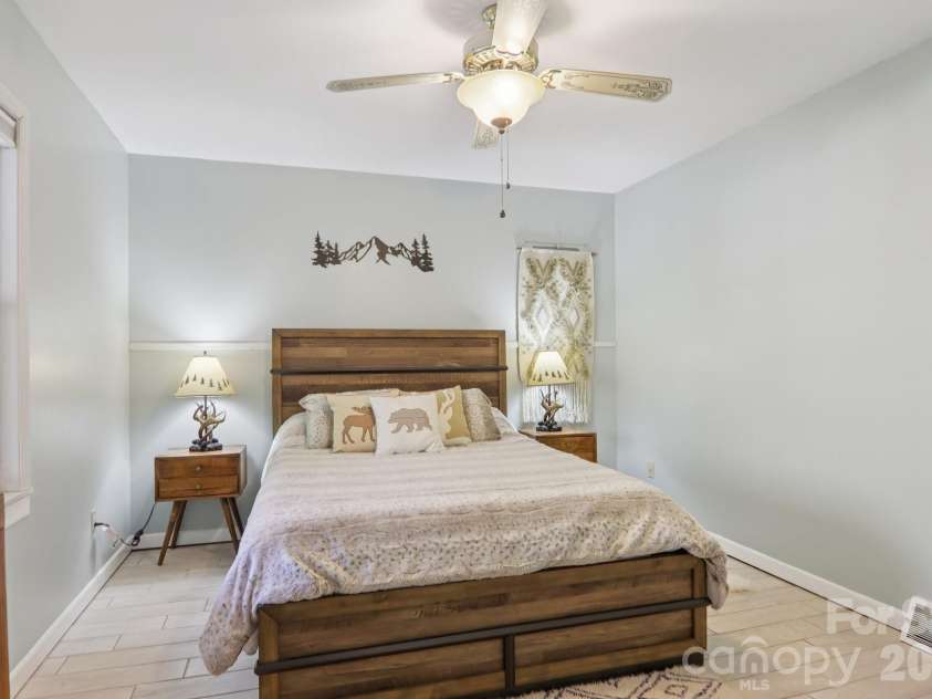 210 Spring Valley Drive, Mars Hill, NC 28754.  MLS# CAR4337752, YatesRealty ID 9192. Lower level 2nd bedroom.