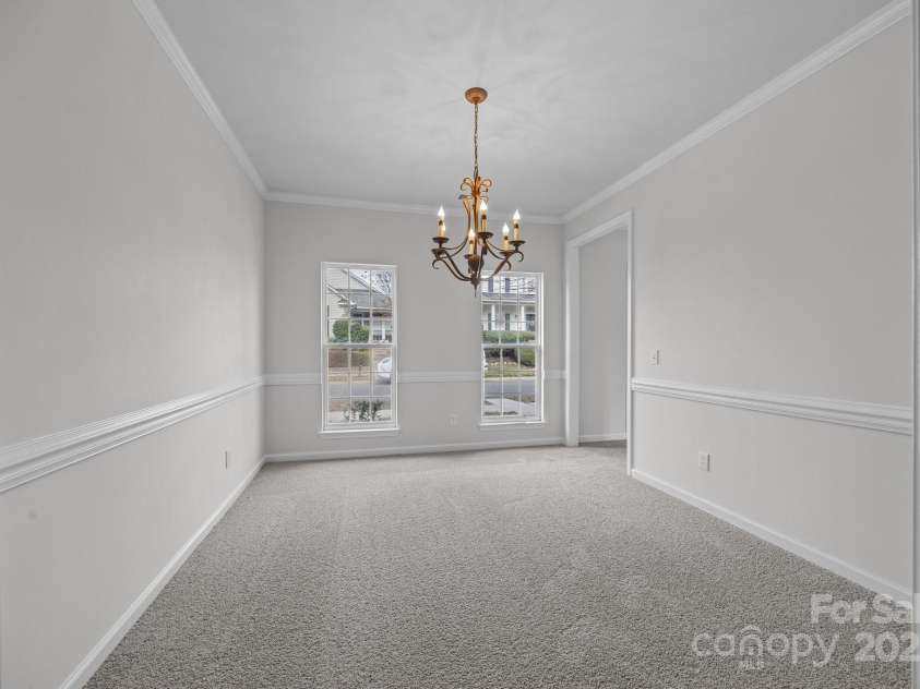 7007 Church Wood Lane, Huntersville, NC 28078.  MLS# CAR4221058, YatesRealty ID 9208. Dining Room