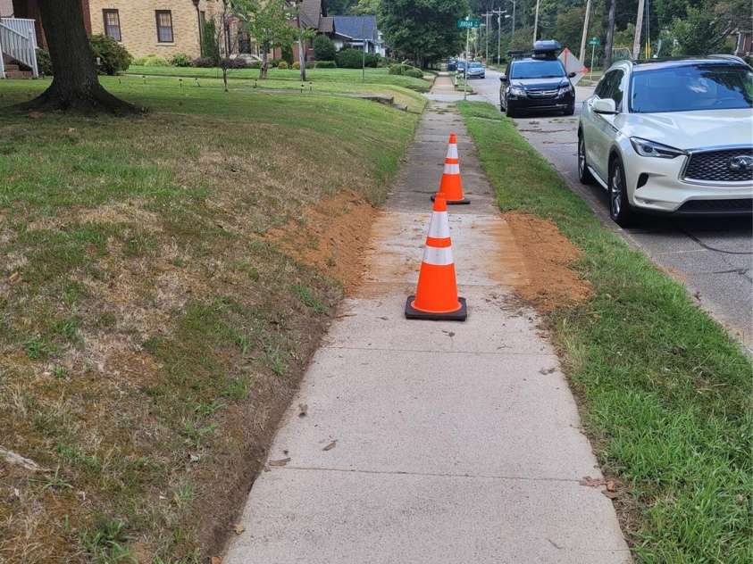 425 Maupin Avenue, Salisbury, NC 28144.  MLS# CAR4194348, YatesRealty ID 921. New sidewalk