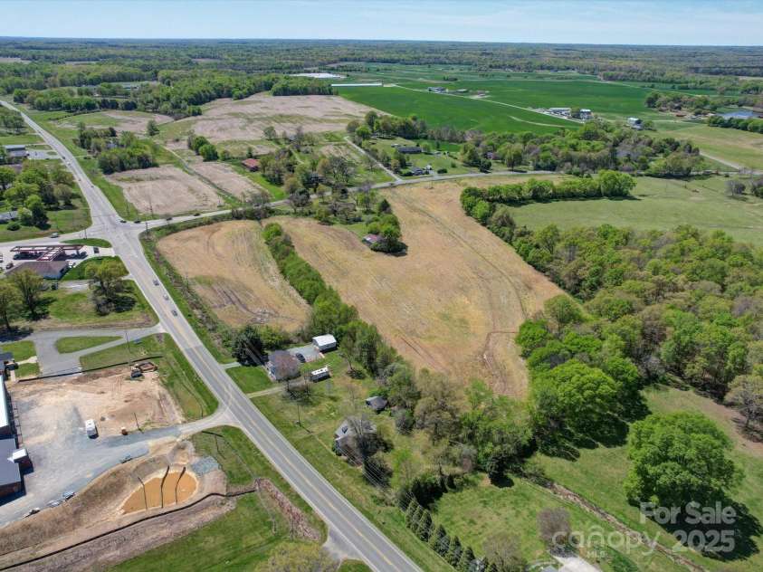 112 Highway 218 Road, Monroe, NC 28110.  MLS# CAR4125592, YatesRealty ID 9210. Road frontage on Hwy 601 and Hwy 218