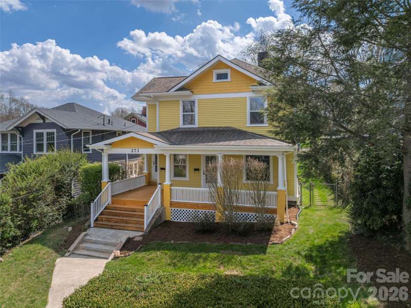 273 Hillside Street, Asheville, NC 28801.  MLS# CAR4366183, YatesRealty ID 9221. 