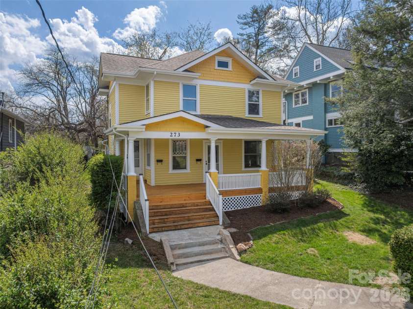 273 Hillside Street, Asheville, NC 28801.  MLS# CAR4366183, YatesRealty ID 9221. 
