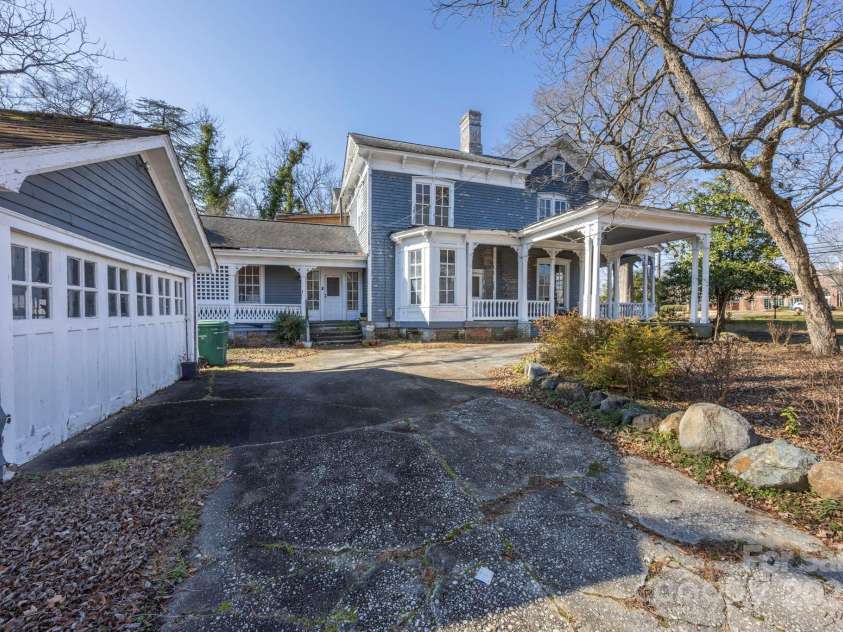 121 York Street, Chester, SC 29706.  MLS# CAR4251388, YatesRealty ID 9233. Detached garage and long driveway
