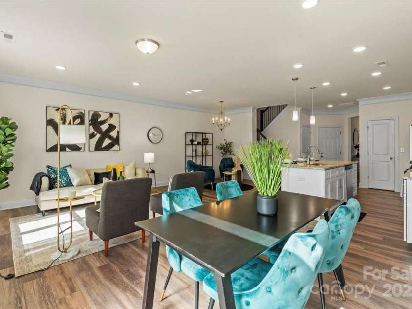 6450 Keeton Lane, Harrisburg, NC 28075.  MLS# CAR4232807, YatesRealty ID 9241. Welcoming living and dining spaces!