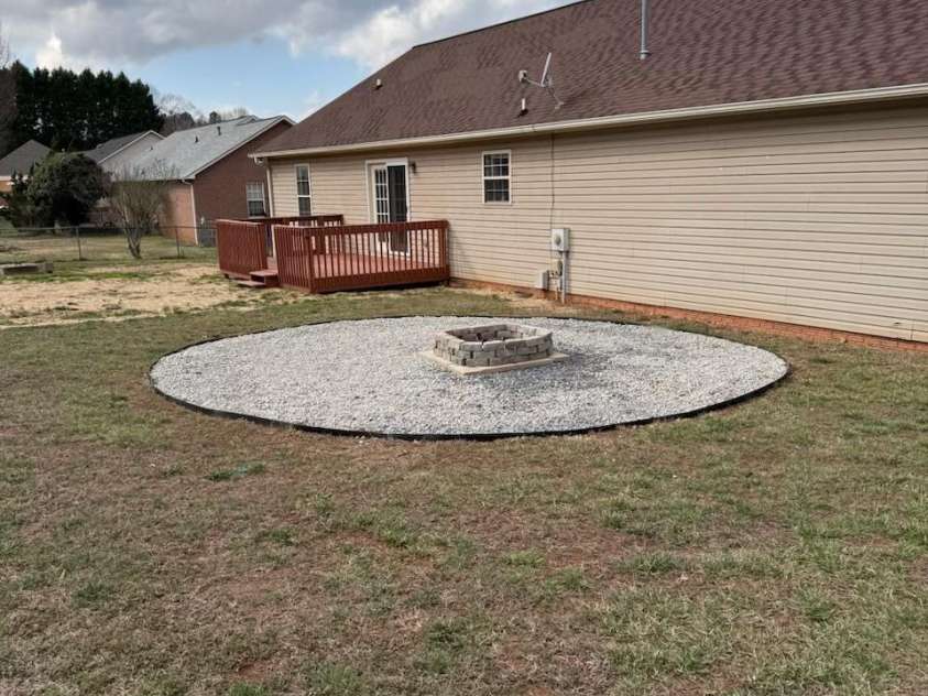 1160 Fox Chase Court, Salisbury, NC 28146.  MLS# CAR4345164, YatesRealty ID 9243. Refreshed Fire-Pit