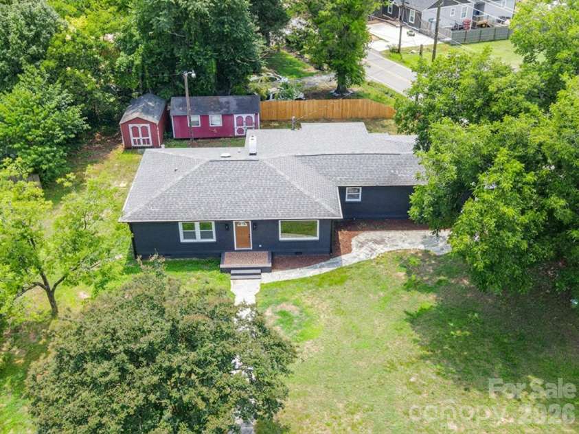 841 Murphy Street, Kannapolis, NC 28081.  MLS# CAR4391730, YatesRealty ID 9245. Aerial