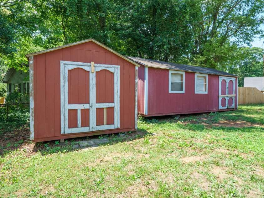 841 Murphy Street, Kannapolis, NC 28081.  MLS# CAR4391730, YatesRealty ID 9245. Two Storage Sheds