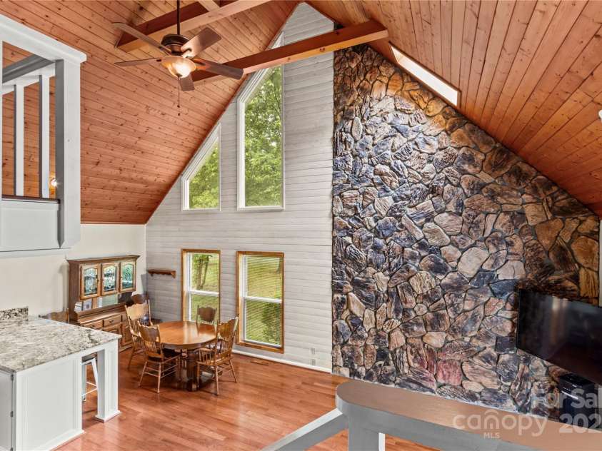 296 Hicks Creek Road, Troutman, NC 28166.  MLS# CAR4266143, YatesRealty ID 925. Another view of Great Room