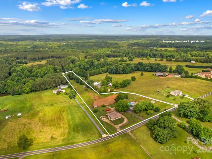 296 Hicks Creek Road, Troutman, NC 28166.  MLS# CAR4266143, YatesRealty ID 925. Gorgeous site and surroundings 