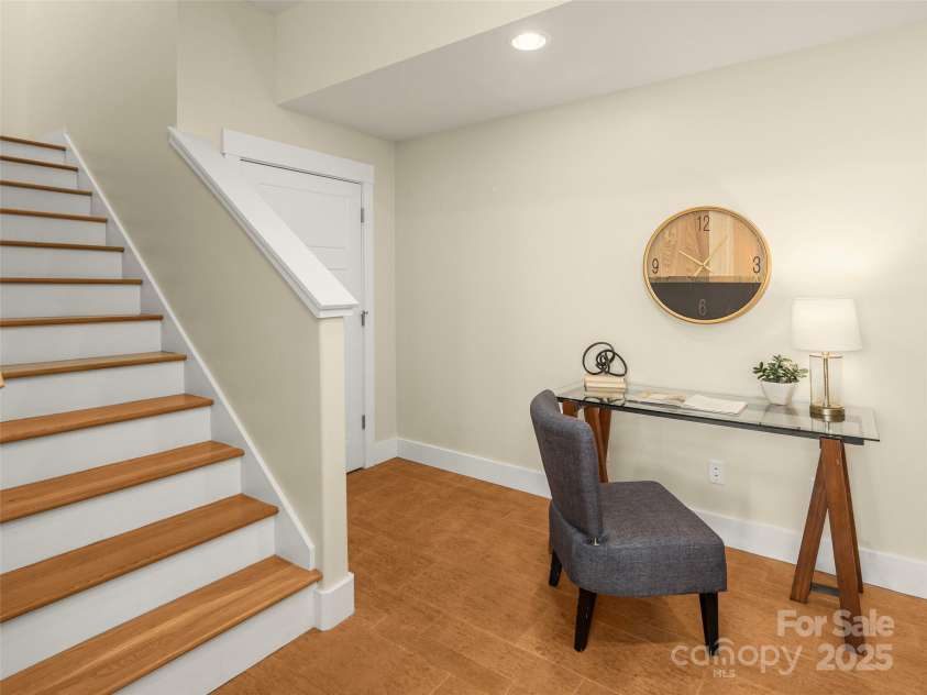 14 Al Dorf Drive, Weaverville, NC 28787.  MLS# CAR4238293, YatesRealty ID 9254. Desk or sitting area on terrace level.