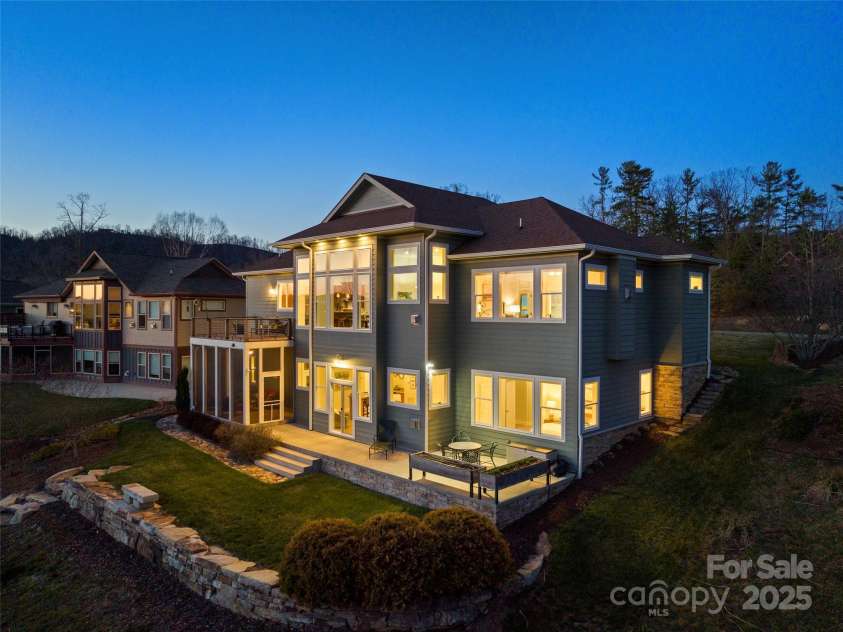 14 Al Dorf Drive, Weaverville, NC 28787.  MLS# CAR4238293, YatesRealty ID 9254. Exquisite light-filled home is a masterpiece of warmth.