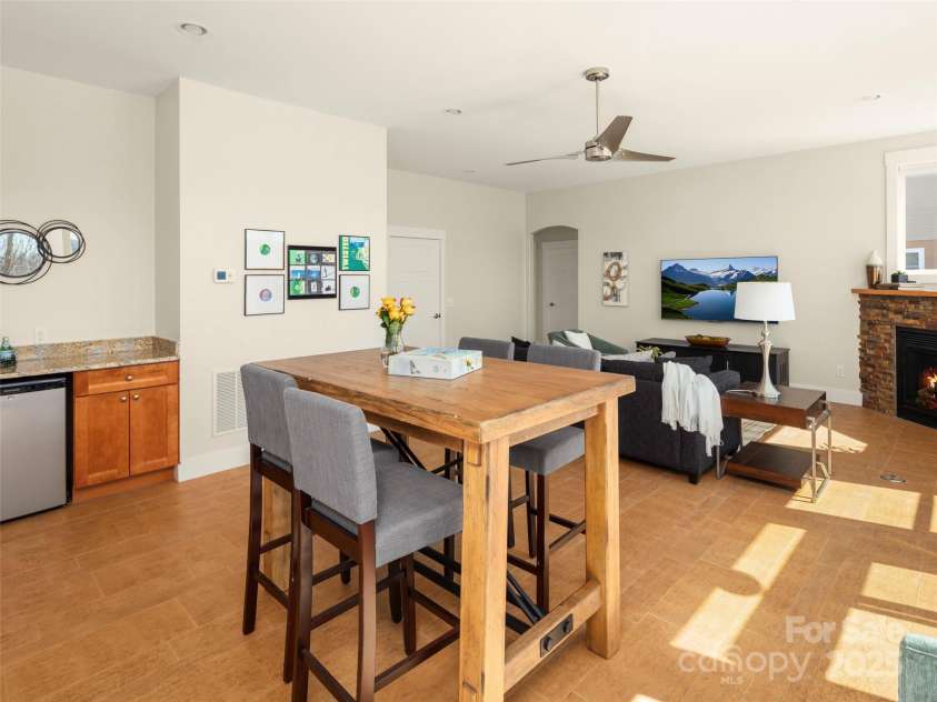 14 Al Dorf Drive, Weaverville, NC 28787.  MLS# CAR4238293, YatesRealty ID 9254. Serene retreat for guests on the terrace level.