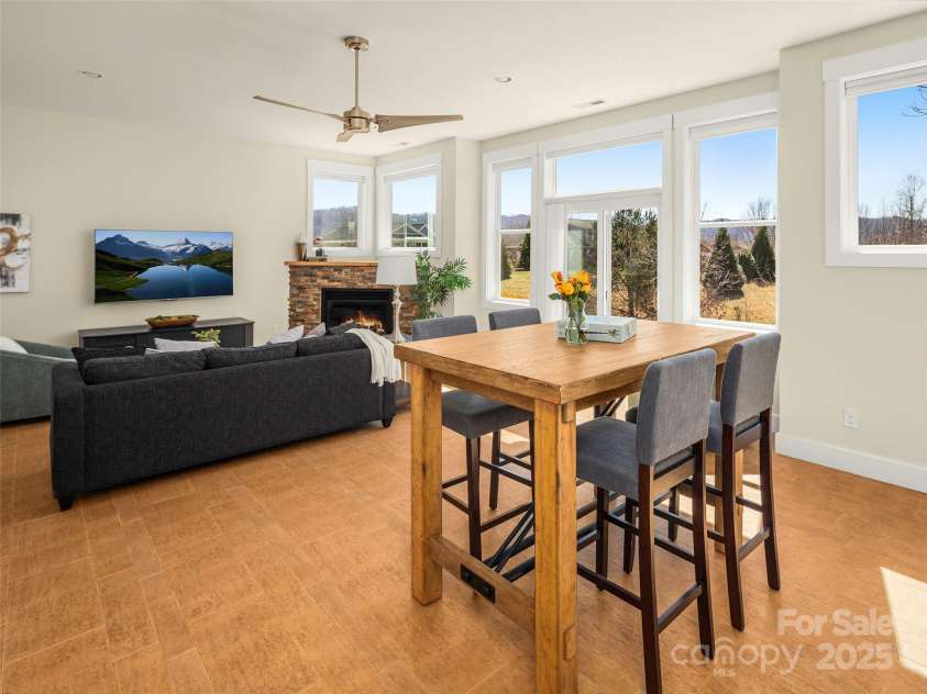 14 Al Dorf Drive, Weaverville, NC 28787.  MLS# CAR4238293, YatesRealty ID 9254. Terrace level living area.