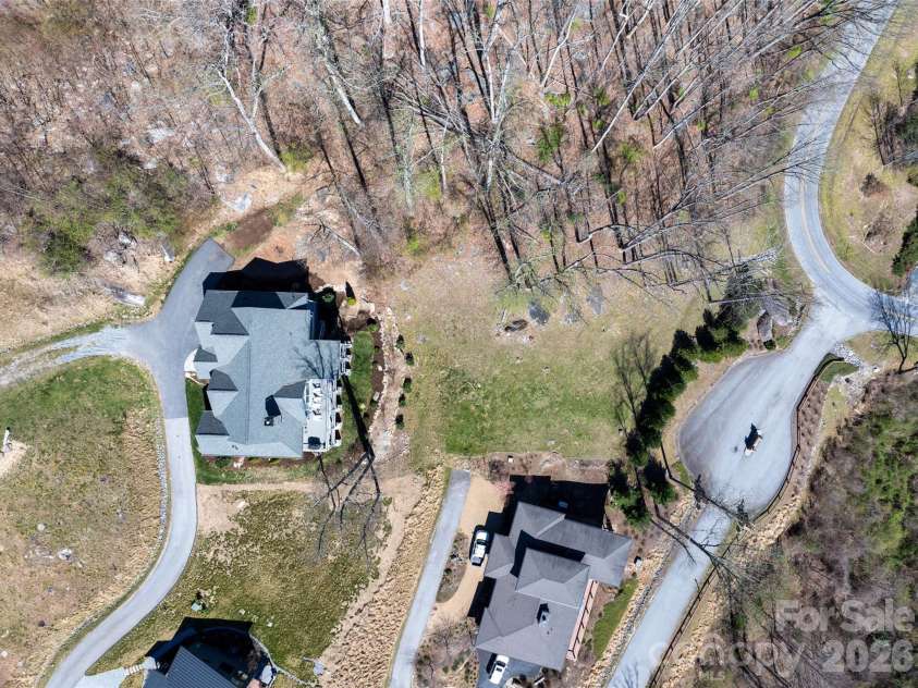 98 Rock Cliff Way, Hendersonville, NC 28791.  MLS# CAR4363363, YatesRealty ID 9260. Aerial view