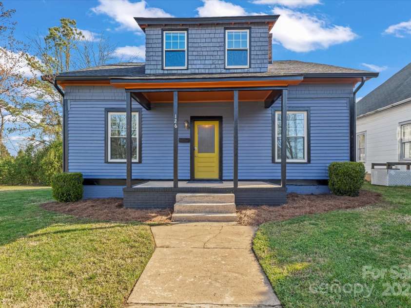 126 Henderson Street, Salisbury, NC 28144.  MLS# CAR4240582, YatesRealty ID 9261. 