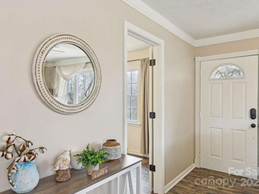 403 Crest Road, East Flat Rock, NC 28726.  MLS# CAR4230629, YatesRealty ID 9266. Entryway
