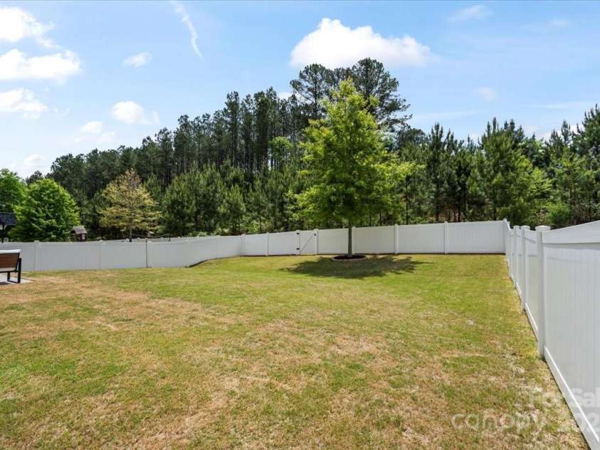 7039 Chrysanthemum Road, Lancaster, SC 29720.  MLS# CAR4249238, YatesRealty ID 9267. Backyard