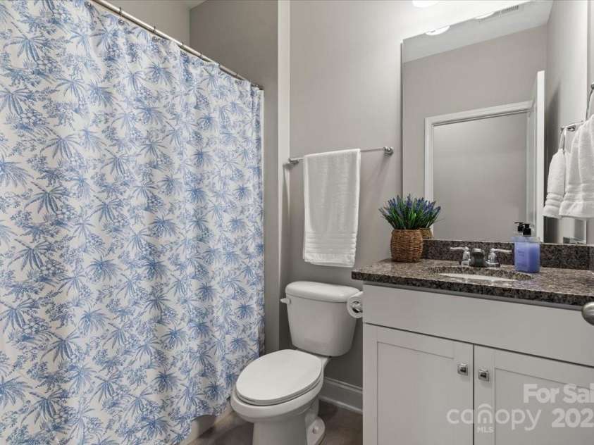 7039 Chrysanthemum Road, Lancaster, SC 29720.  MLS# CAR4249238, YatesRealty ID 9267. Guest Bathroom on Main Floor