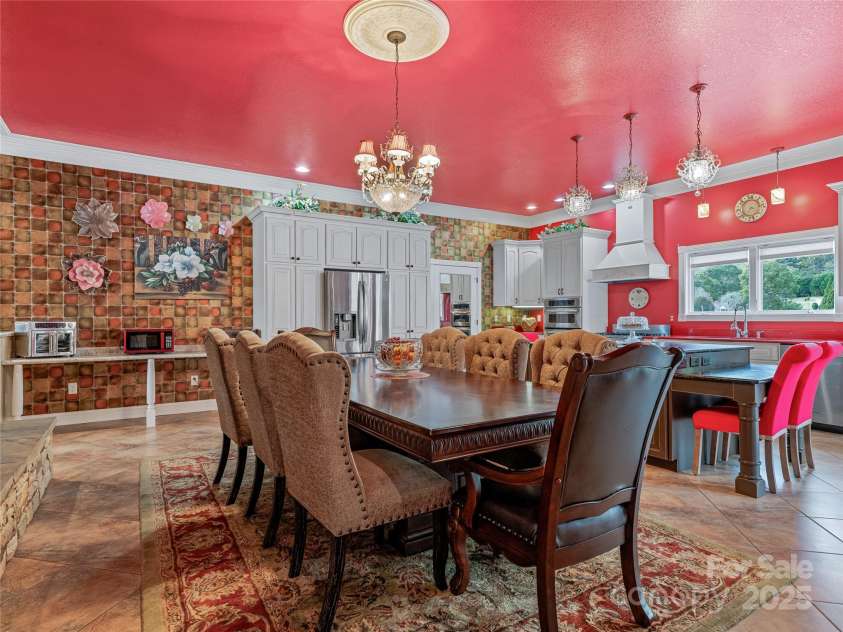 8124 Boylston Highway, Mills River, NC 28759.  MLS# CAR4184875, YatesRealty ID 9269. Dining area