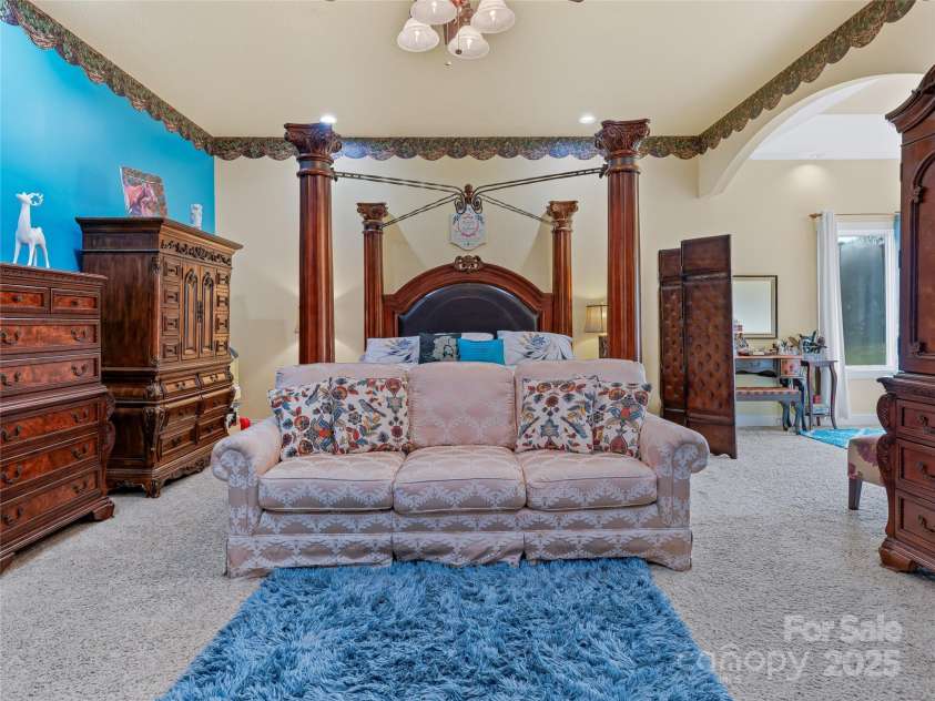 8124 Boylston Highway, Mills River, NC 28759.  MLS# CAR4184875, YatesRealty ID 9269. Primary bedroom