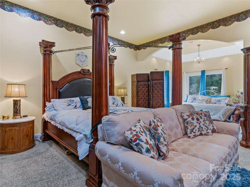 8124 Boylston Highway, Mills River, NC 28759.  MLS# CAR4184875, YatesRealty ID 9269. Primary bedroom