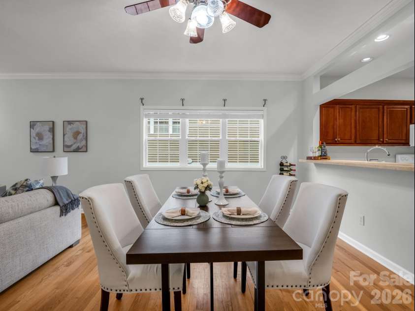 25 Coldwater Lane, Laurel Park, NC 28739.  MLS# CAR4350806, YatesRealty ID 9283. Dining Room