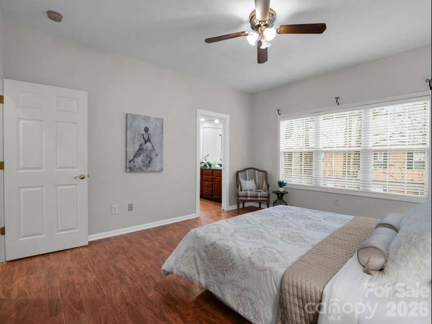 25 Coldwater Lane, Laurel Park, NC 28739.  MLS# CAR4350806, YatesRealty ID 9283. Primary Bedroom