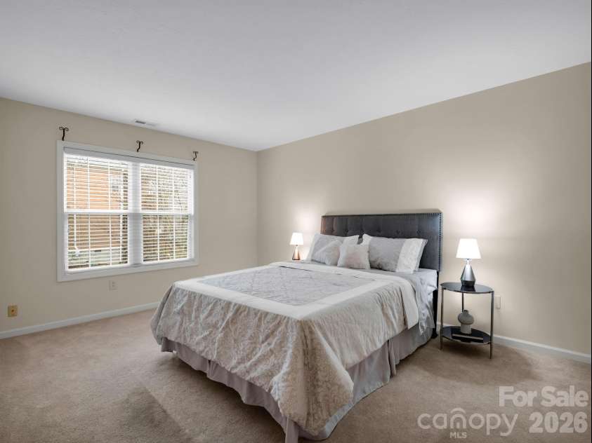 25 Coldwater Lane, Laurel Park, NC 28739.  MLS# CAR4350806, YatesRealty ID 9283. Second bedroom on lower level.