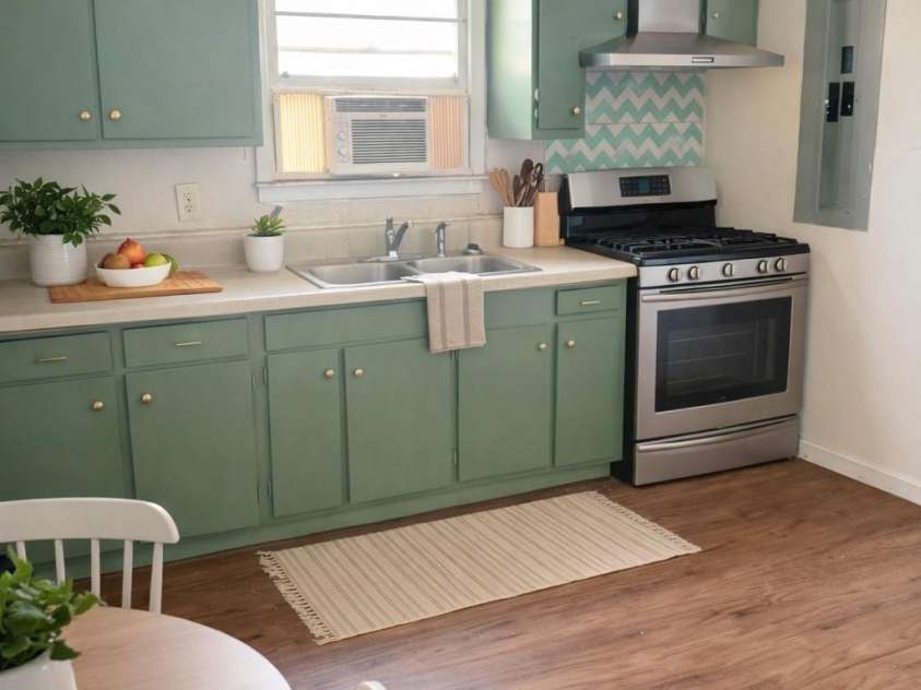 205 Jewel Street, Chester, SC 29706.  MLS# CAR4356074, YatesRealty ID 9286. Virtually Staged Kitchen