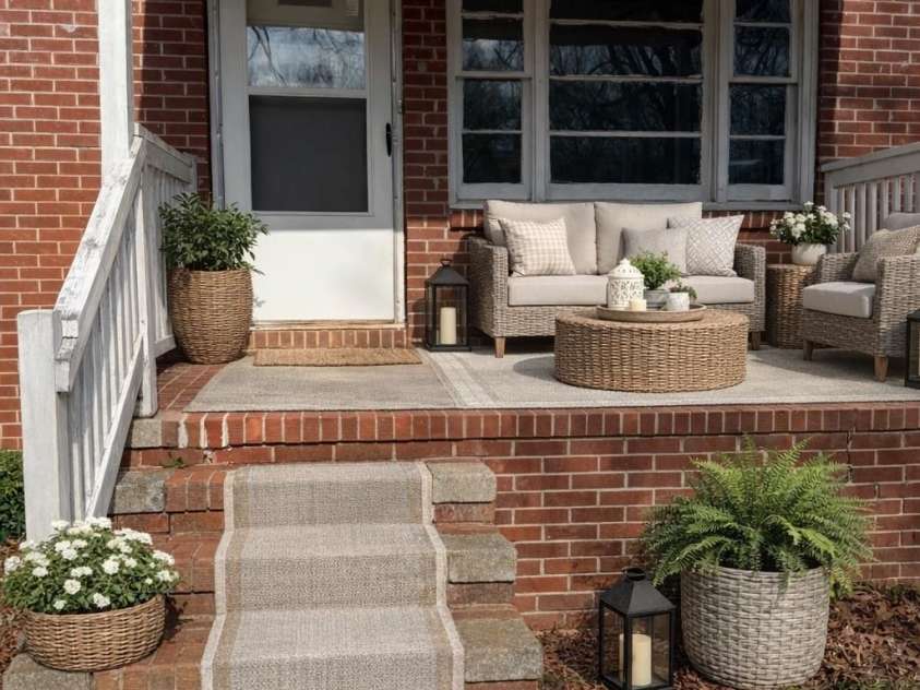 205 Jewel Street, Chester, SC 29706.  MLS# CAR4356074, YatesRealty ID 9286. Virtually Staged Patio
