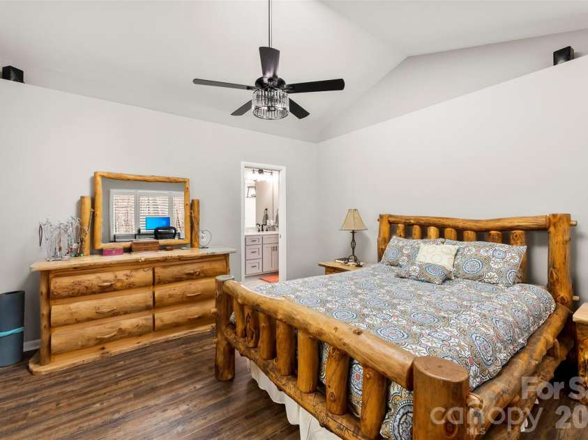 4242 John Ritchie Road, Iron Station, NC 28080.  MLS# CAR4350188, YatesRealty ID 9296. Primary Bedroom