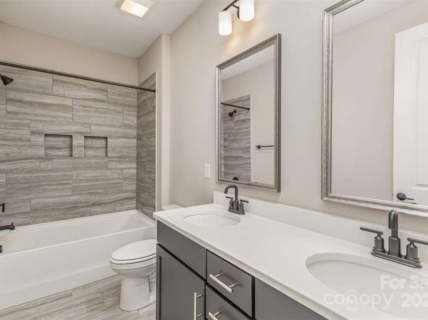 123 Farm Knoll Way, Mooresville, NC 28117.  MLS# CAR4239025, YatesRealty ID 9297. Lower level bathroom