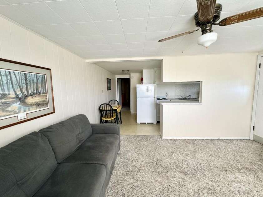 565 Neely Road, Brevard, NC 28712.  MLS# CAR4074647, YatesRealty ID 9297. Apartment #2 LR