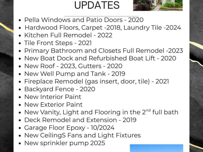 15838 Pineknoll Lane, Huntersville, NC 28078.  MLS# CAR4251643, YatesRealty ID 9298. Updates and features