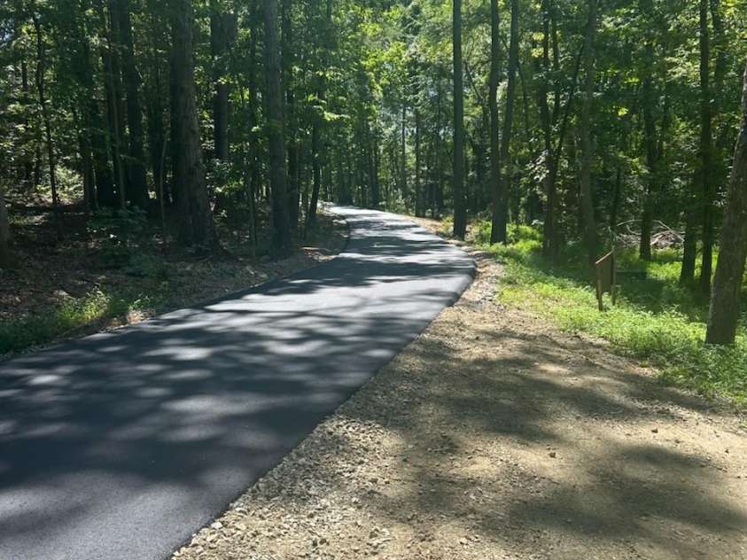1208 Union Road, Matthews, NC 28104.  MLS# CAR4238047, YatesRealty ID 9302. Newly paved and widened private road